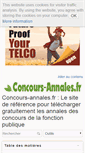 Mobile Screenshot of concours-annales.fr